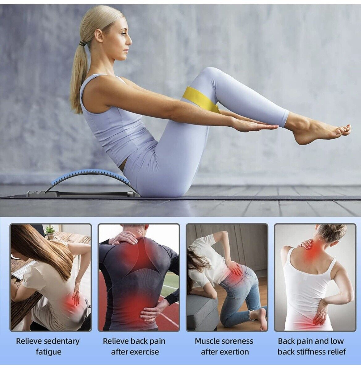 LIfeSaver™ Back Stretcher, Adjustable